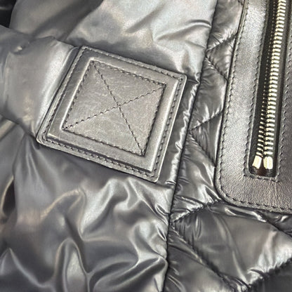 Chanel Coco Cocoon Reversible Tote Quilted Nylon, BLACK, NYLON, Tote bag