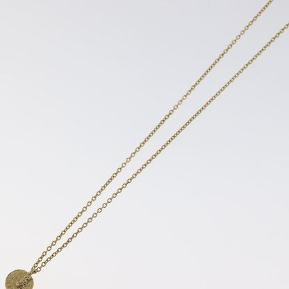 Christian Dior CD Pendant Necklace Gold-plated, GOLD, METAL, Necklace