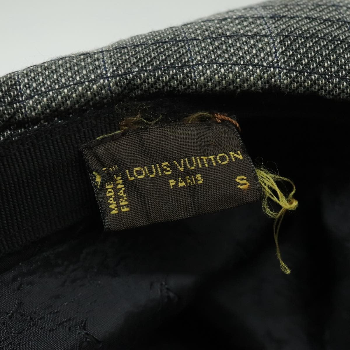 Louis Vuitton LV Graphical Hat Cotton, GRAY, COTTON, Head accessory
