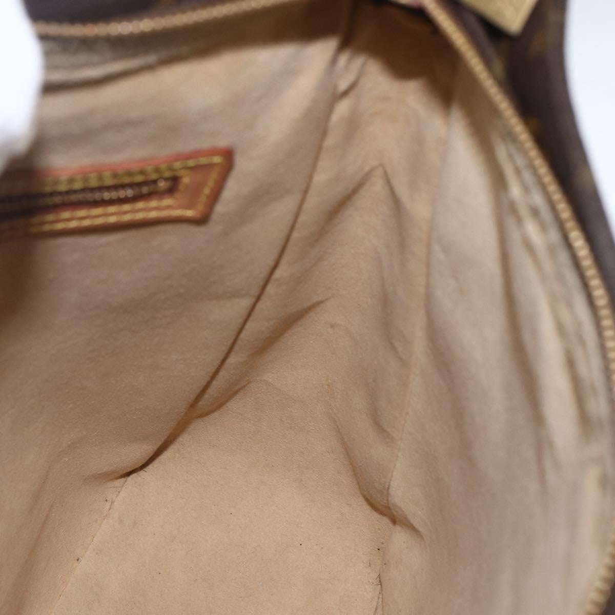 Louis Vuitton Looping Handbag Monogram Canvas, BROWN, CANVAS, Shoulder bag