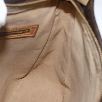 Louis Vuitton Looping Handbag Monogram Canvas, BROWN, CANVAS, Shoulder bag