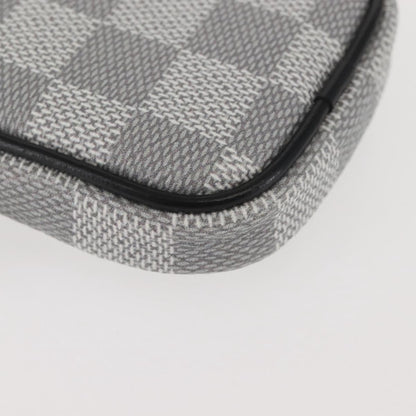 Louis Vuitton Modular Pouch Limited Edition Damier Graphite 3D, GRAY, CANVAS, Clutche & pouche