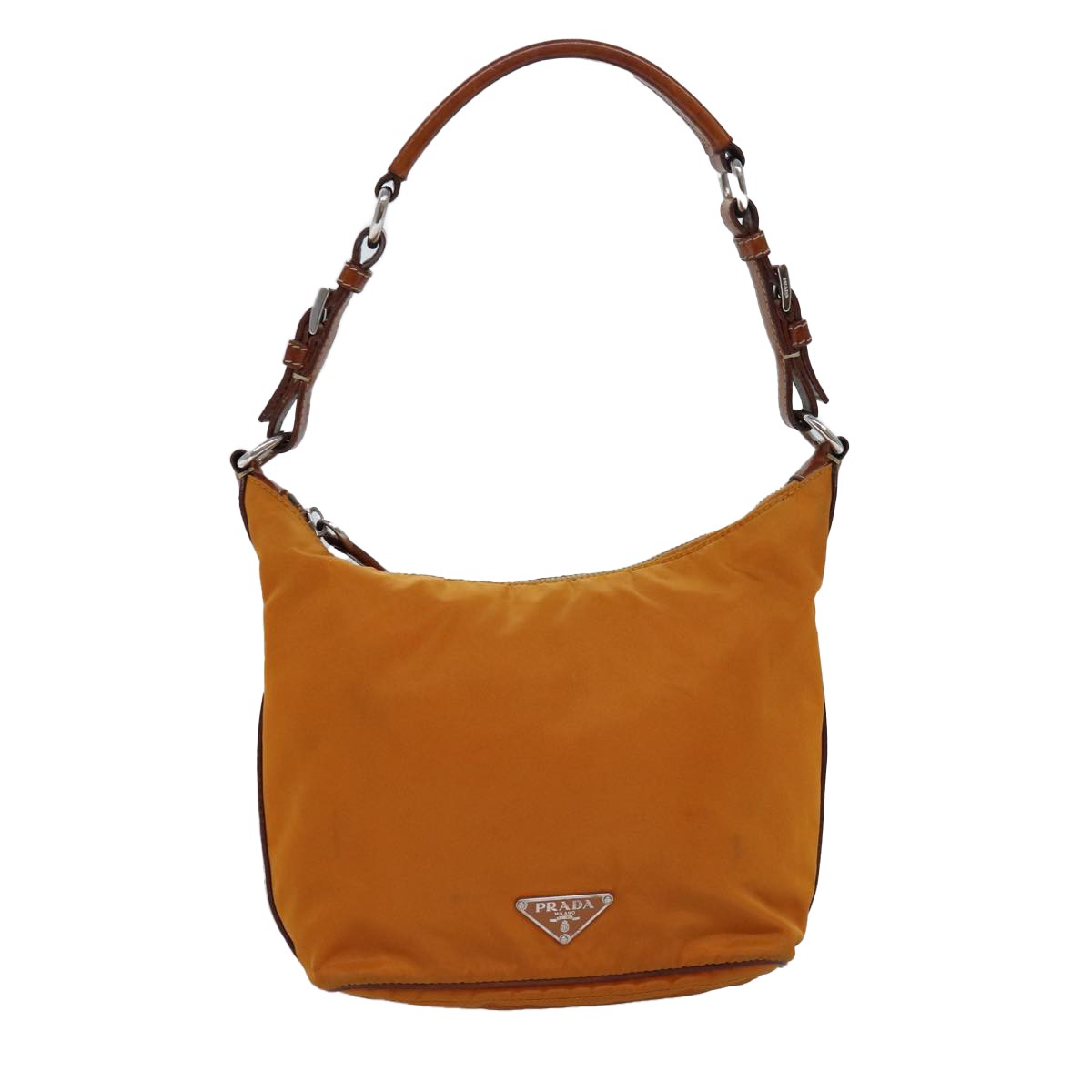 Prada Vintage Shoulder Bag Tessuto, ORANGE, NYLON, Shoulder bag