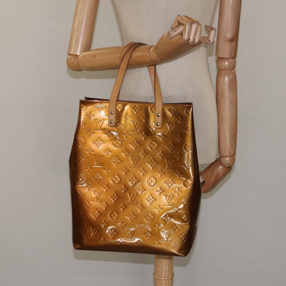 Louis Vuitton Reade Handbag Monogram Vernis, BROWN, PATENT_LEATHER, Handbag