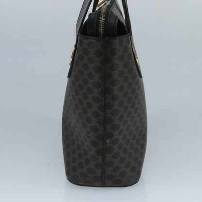 Celine C Macadam Handbag PVC Leather, Black, PVC, Handbag