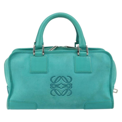 Loewe Amazona Bag Suede, TURQUOISE, SUEDE, Handbag