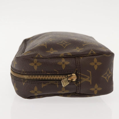 Louis Vuitton Trousse Toiletry Pouch Monogram Canvas, BROWN, CANVAS, Toiletry Case