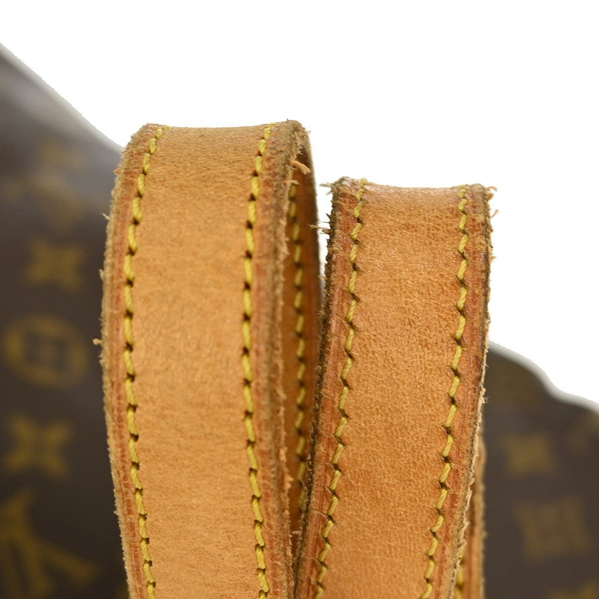 Louis Vuitton Cabas Mezzo Monogram Canvas, BROWN, CANVAS, Tote bag