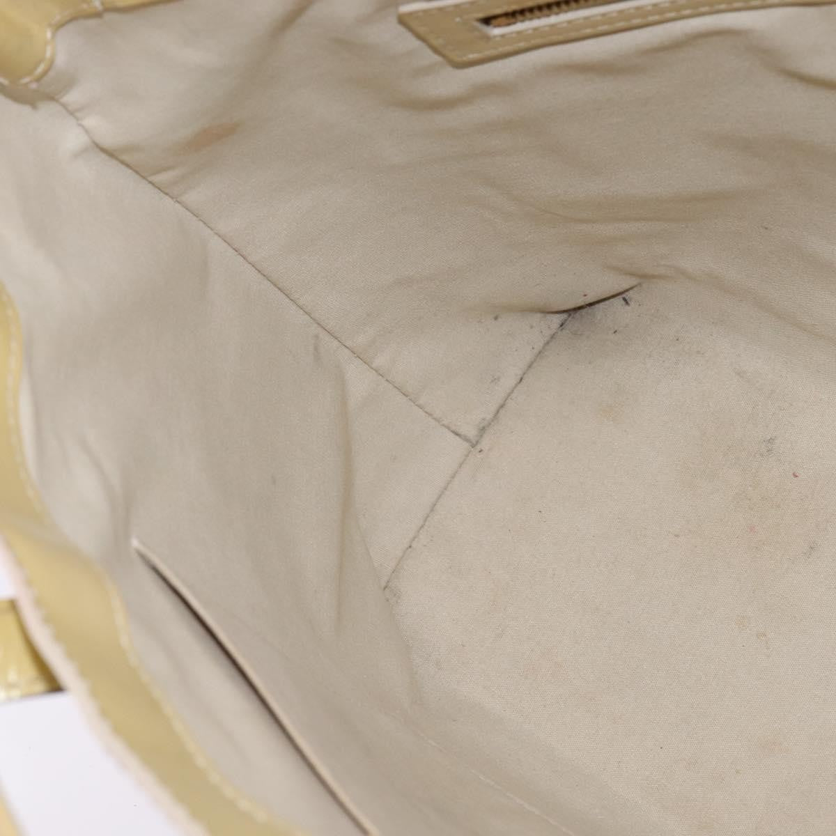 Louis Vuitton Wilshire Handbag Monogram Vernis, BEIGE, PATENT_LEATHER, Handbag