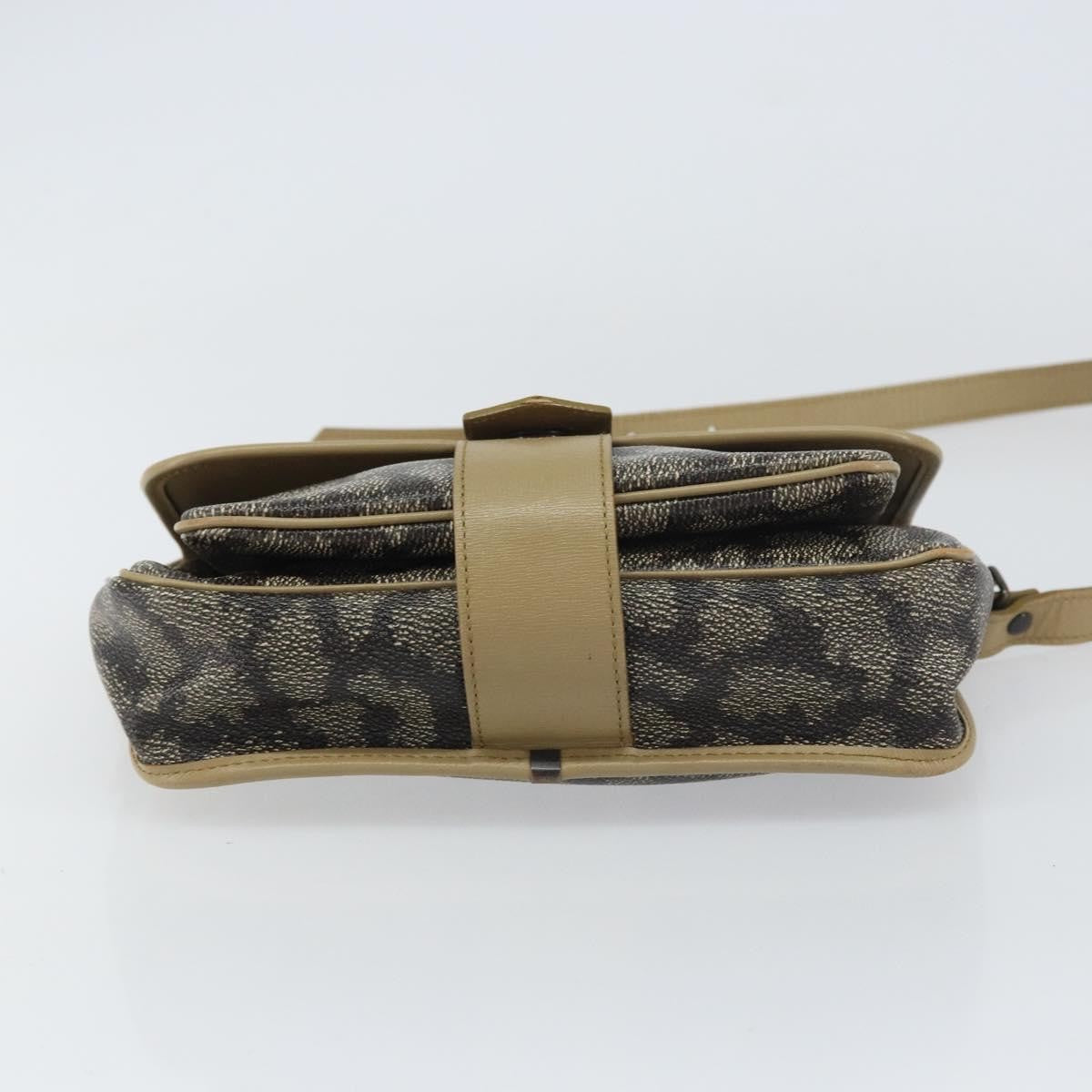 Saint Laurent Vintage Shoulder Bag PVC Leather, BEIGE, PVC, Shoulder bag