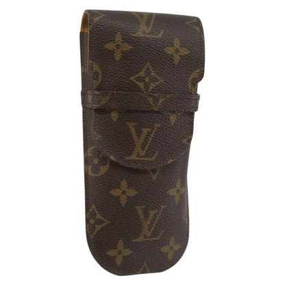 Louis Vuitton Etui à lunette Canvas, BROWN, CANVAS, Wallets