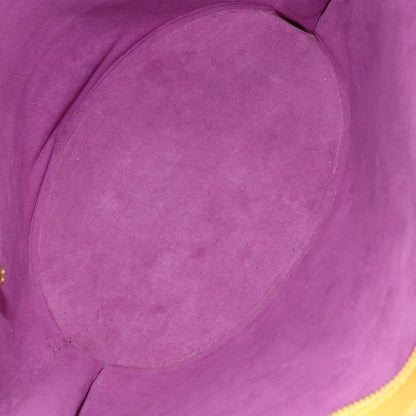 Louis Vuitton Saint Jacques Handbag Epi Leather, YELLOW, LEATHER, Shoulder bag