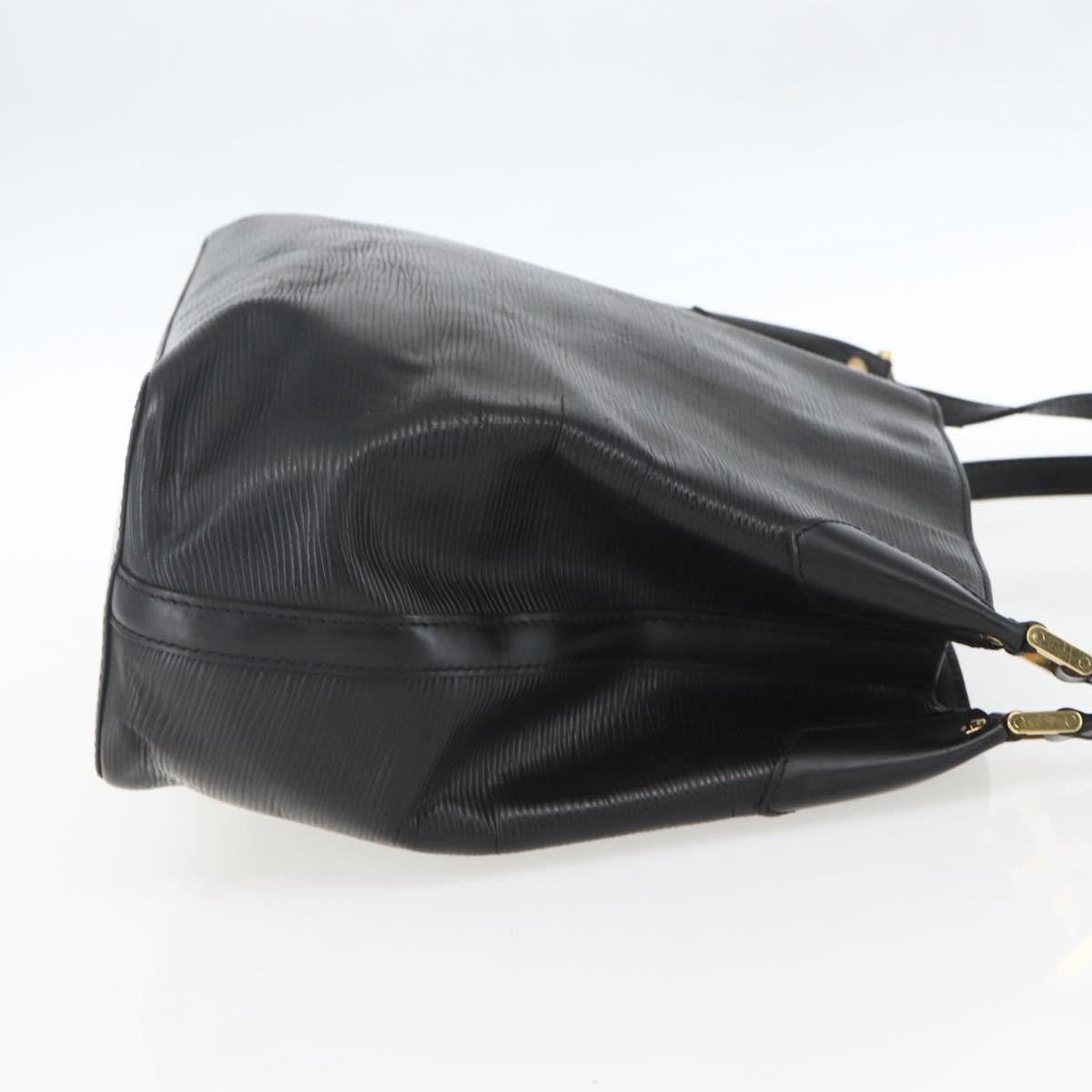 Louis Vuitton Mandara Handbag Epi Leather, BLACK, LEATHER, Tote bag