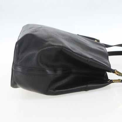 Louis Vuitton Mandara Handbag Epi Leather, BLACK, LEATHER, Tote bag