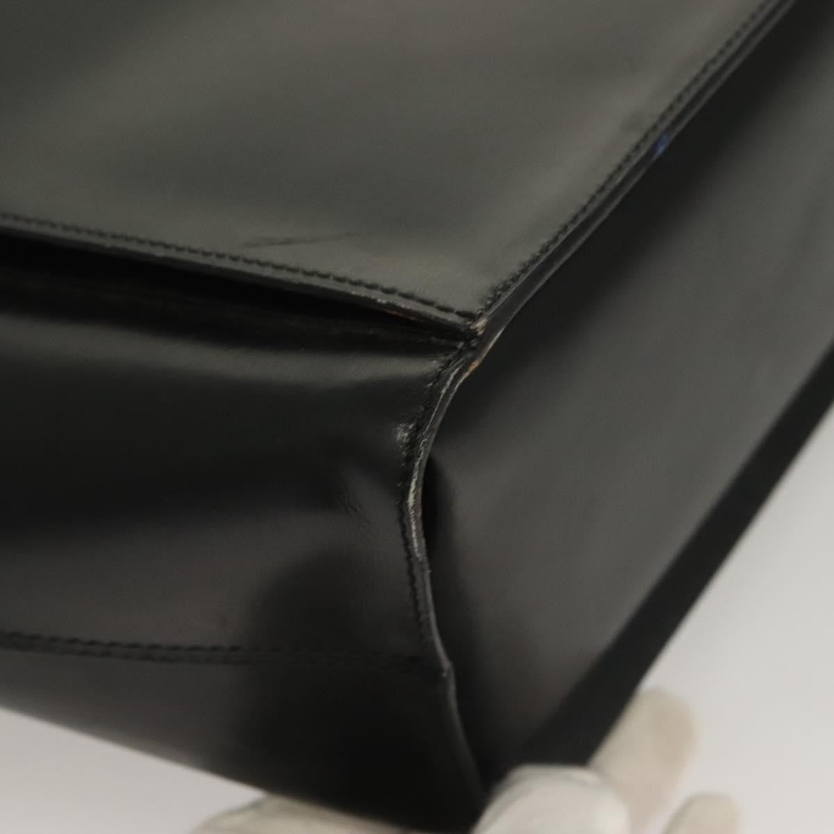 Celine Shoulder Bag Leather, BLACK, LEATHER, Shoulder bag