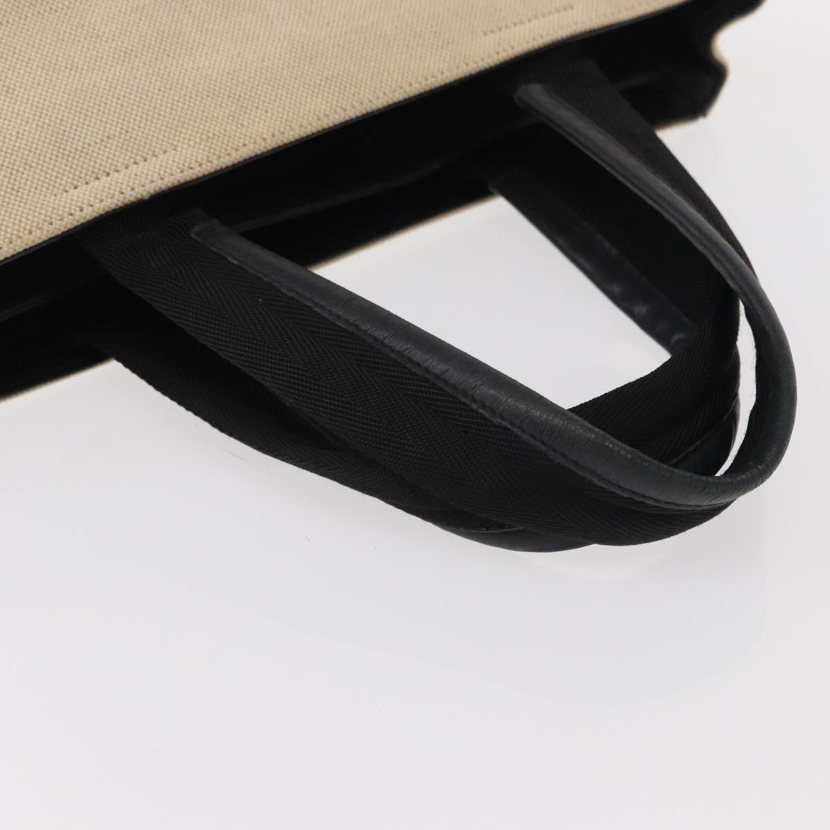 Prada Vintage Handbag Canvas, BEIGE, CANVAS, Handbag