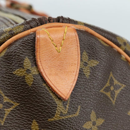 Louis Vuitton Keepall Bag Monogram Canvas, BROWN, CANVAS, Travel bag