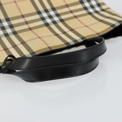 Burberry Nova Check Tote canvas check pattern, BEIGE, CANVAS, Tote bag