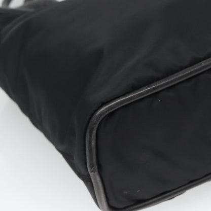 Celine Shoulder Bag Nylon, BLACK, NYLON, Shoulder bag