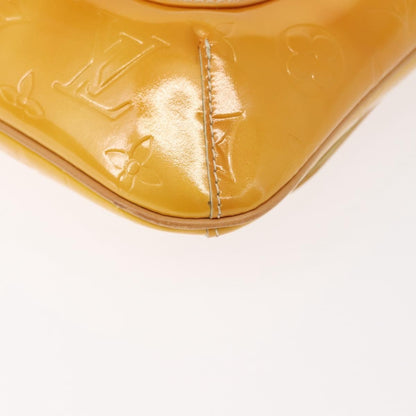 Louis Vuitton Thompson Street Handbag Monogram Vernis, YELLOW, PATENT_LEATHER, Shoulder bag