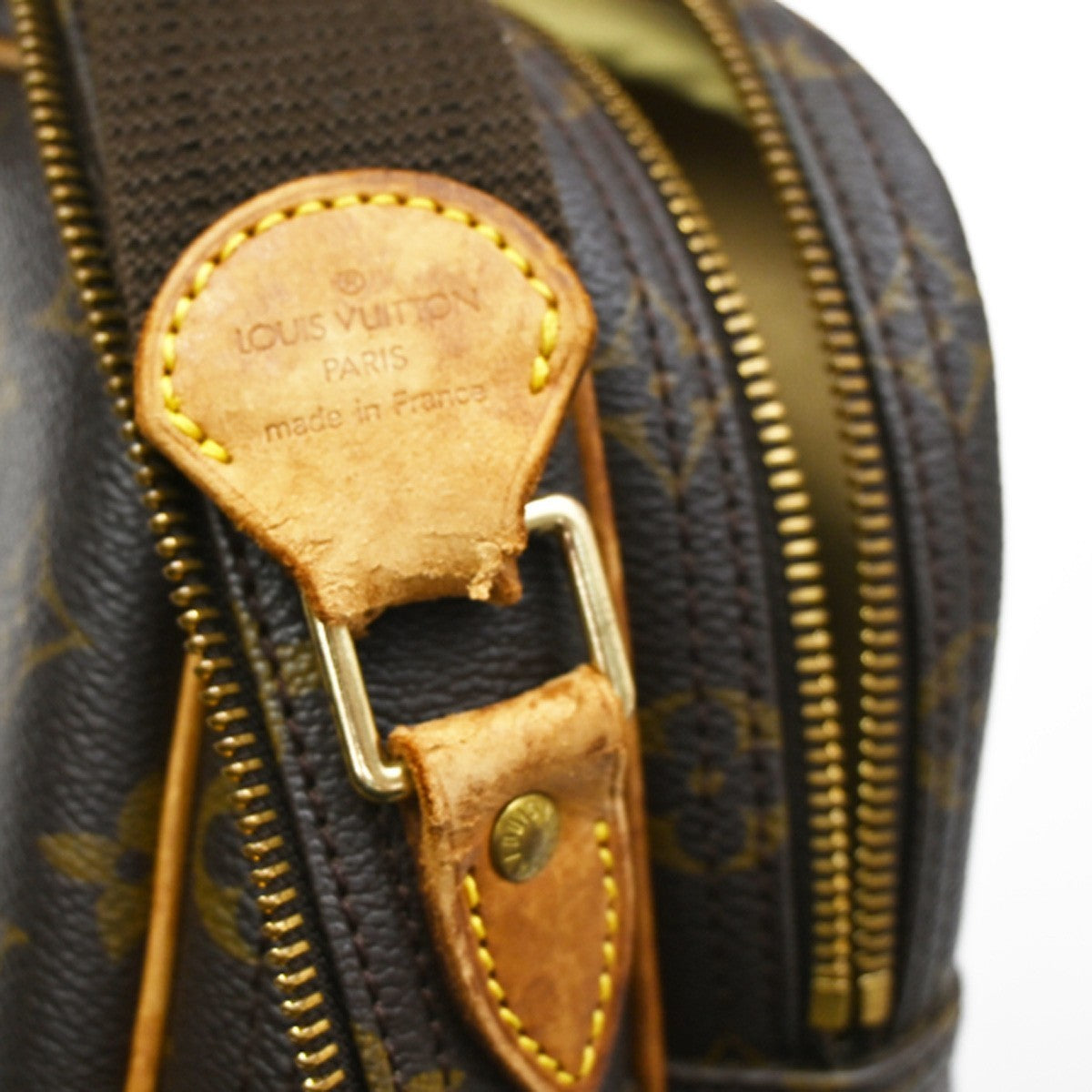 Louis Vuitton Reporter Bag Monogram Canvas, BROWN, CANVAS, Shoulder bag