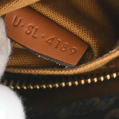 Celine Vertical Cabas Tote Triomphe Coated Canvas, BROWN, CANVAS, Tote bag