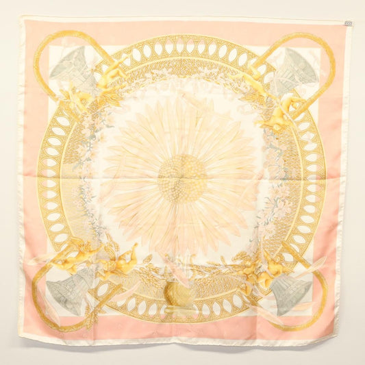 Hermes Carré 90 Silk multicolor, PINK, SILK, Scarve & shawl