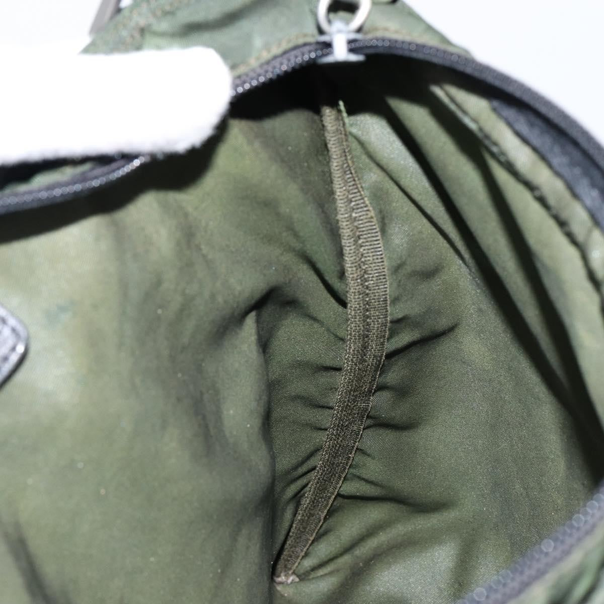 Prada Flat Messenger Bag Tessuto, KHAKI, NYLON, Shoulder bag