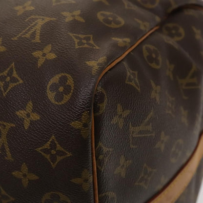 Louis Vuitton Keepall Bandouliere Bag Monogram Canvas, BROWN, CANVAS, Travel bag