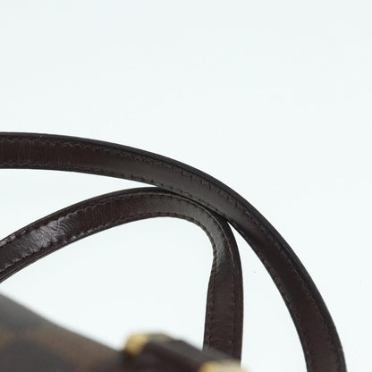 Louis Vuitton Papillon Handbag Damier, BROWN, CANVAS, Handbag