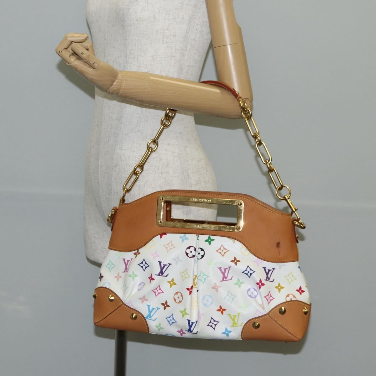 Louis Vuitton Judy Handbag Monogram Multicolor, MULTICOLOUR, CANVAS, Handbag