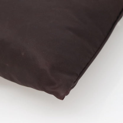 Prada Flat Messenger Bag Tessuto, BLACK, NYLON, Shoulder bag