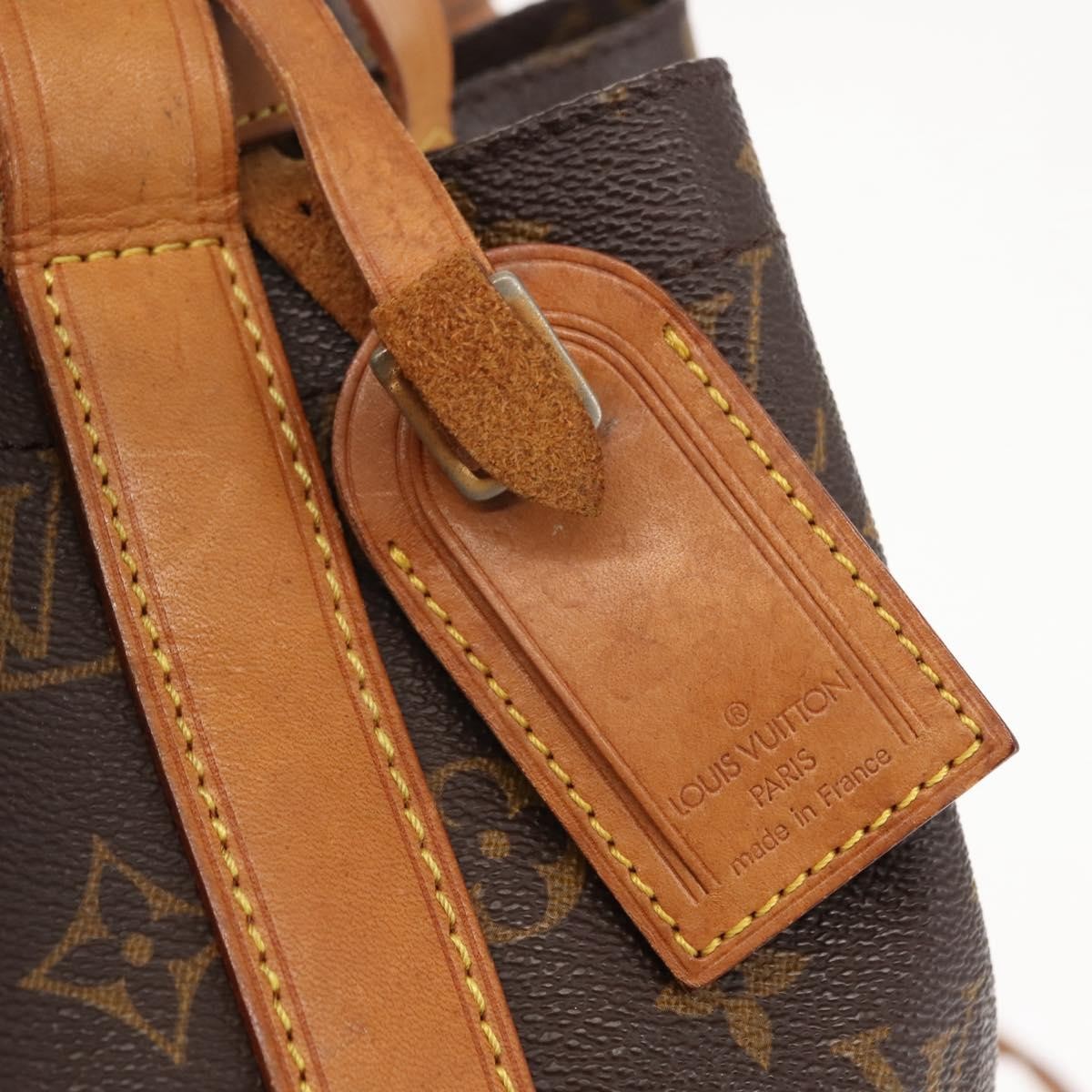 Louis Vuitton Randonnee Backpack Monogram Canvas, BROWN, CANVAS, Shoulder bag