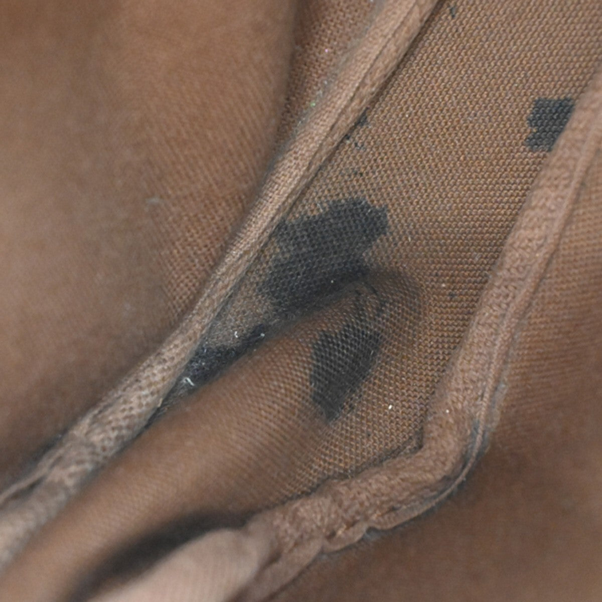 Louis Vuitton Saumur Handbag Monogram Canvas, BROWN, CANVAS, Shoulder bag