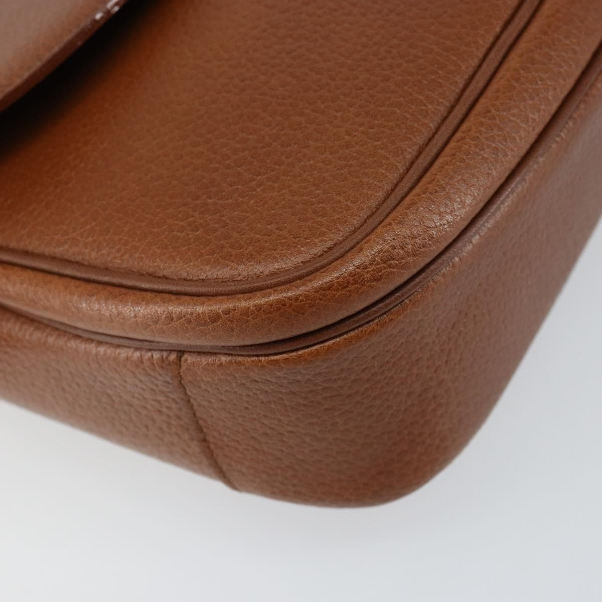 Burberry Flap Shoulder Bag Leather, BEIGE, LEATHER, Shoulder bag