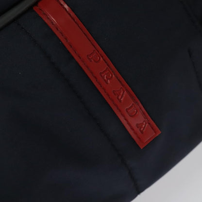 Prada Travel Boston Bag Nylon, NAVY, NYLON, Travel bag