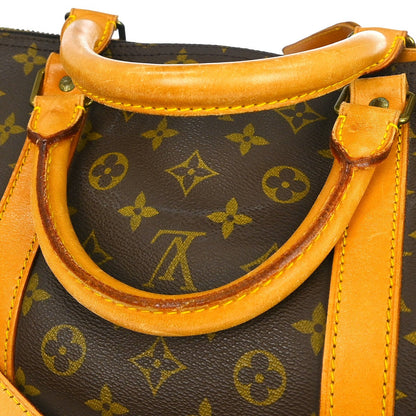Louis Vuitton Keepall Bandouliere Bag Monogram Canvas, Brown, Canvas, Travel Bag