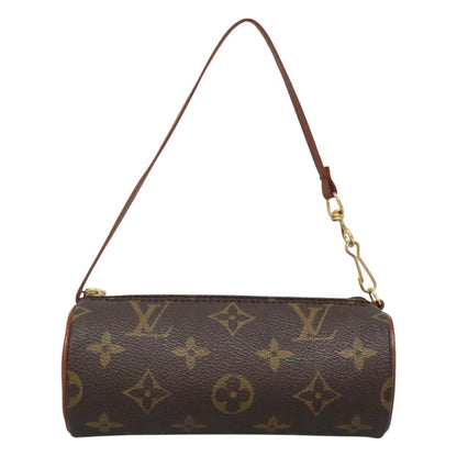 Louis Vuitton Papillon Pochette Monogram Canvas, BROWN, CANVAS, Handbag