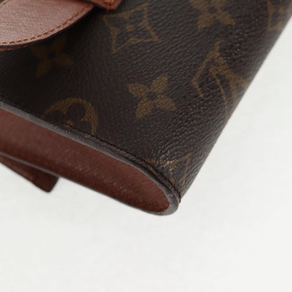 Louis Vuitton Pochette Arche Waist Bag Monogram Canvas, BROWN, CANVAS, Crossbody bag