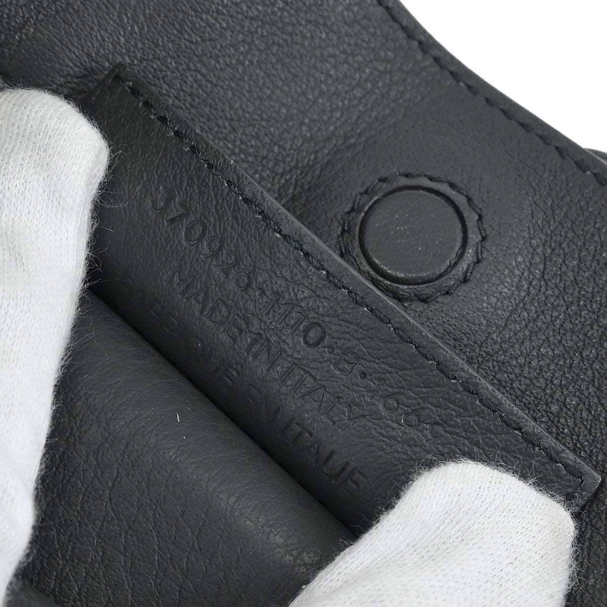 Balenciaga Papier A4 Zip Around Classic Studs Bag Leather, GRAY, LEATHER, Tote bag