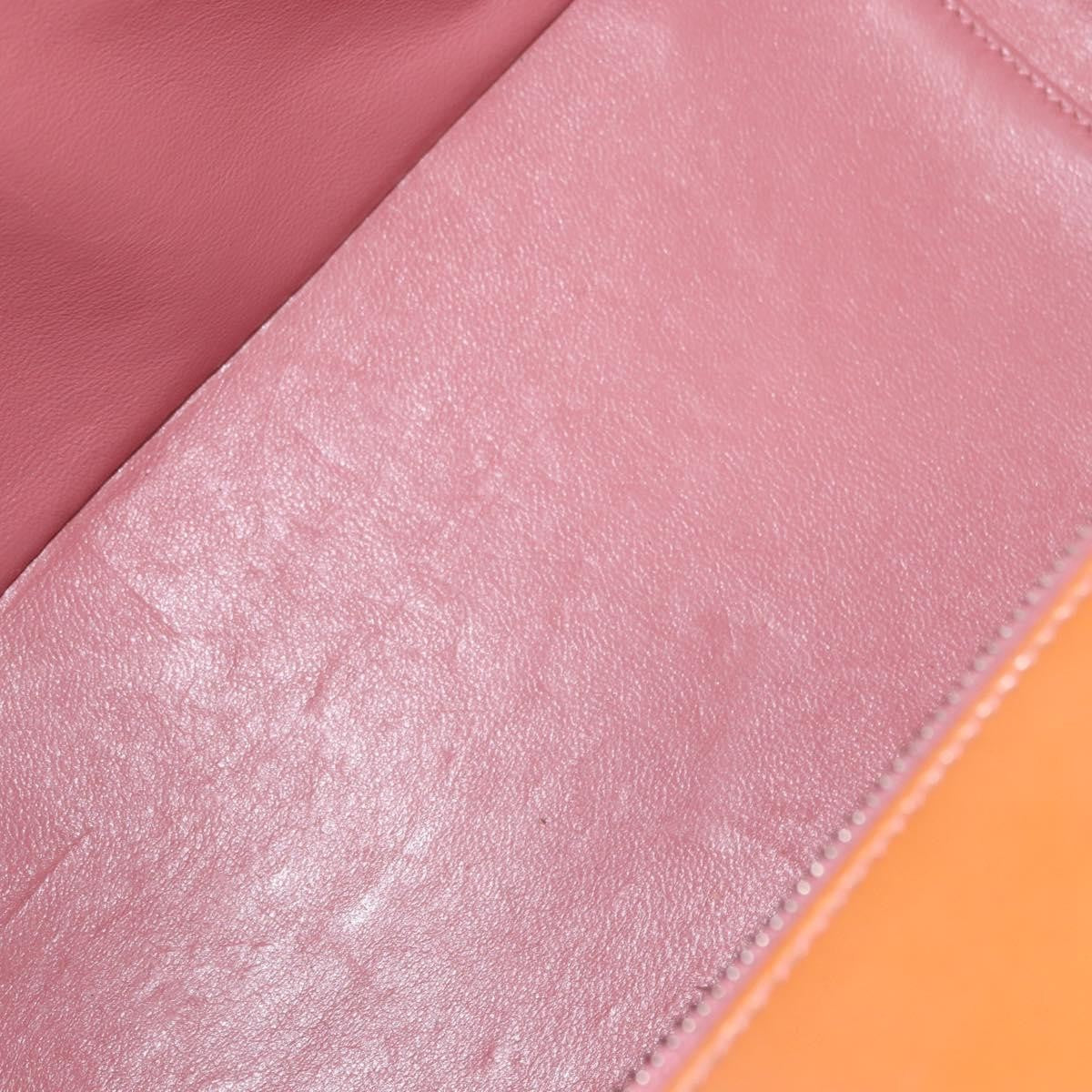 Chanel Vintage Petite Timeless Tote Quilted Patent, ORANGE, PATENT_LEATHER, Tote bag