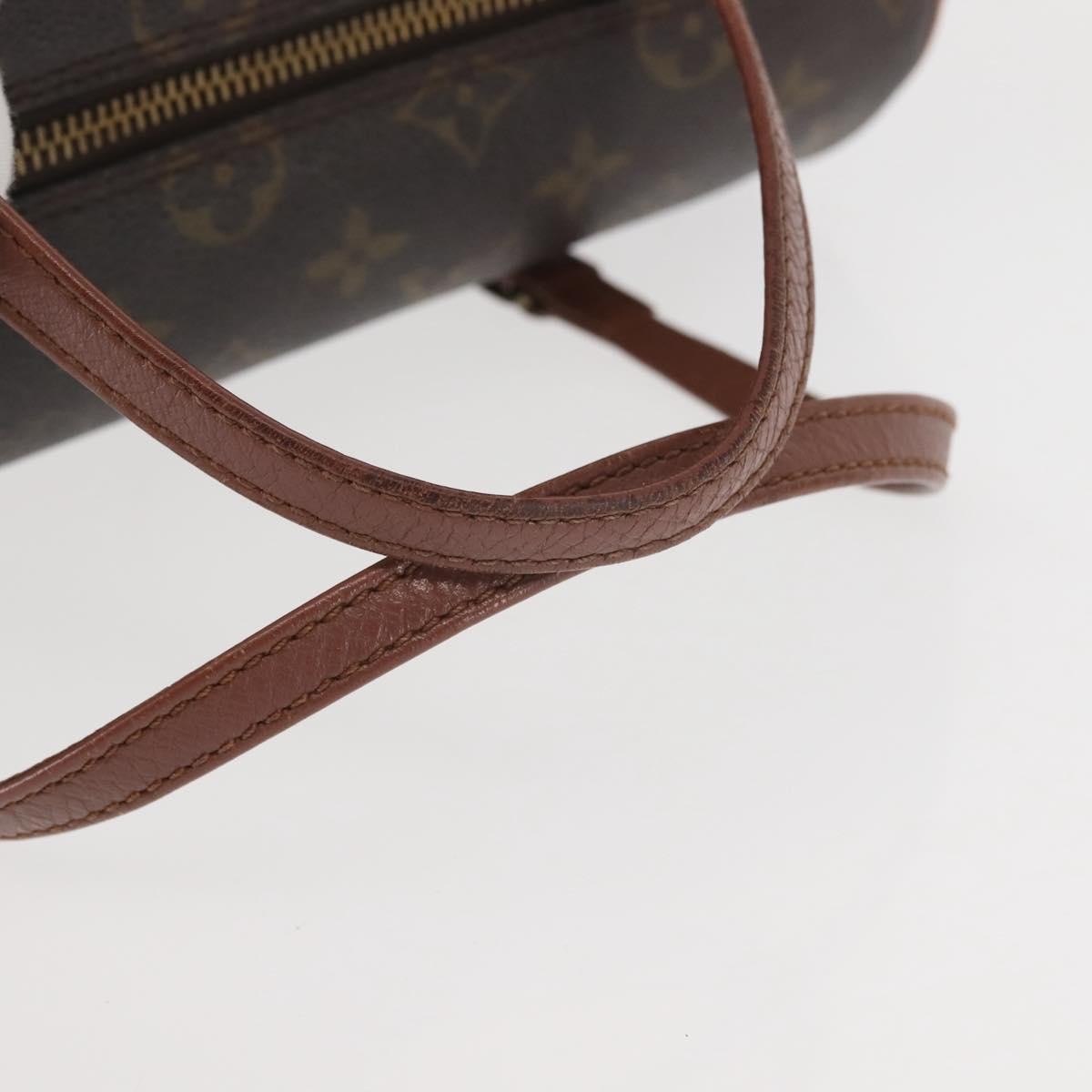 Louis Vuitton Papillon Handbag Monogram Canvas, BROWN, CANVAS, Handbag