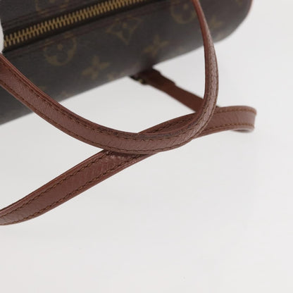 Louis Vuitton Papillon Handbag Monogram Canvas, BROWN, CANVAS, Handbag
