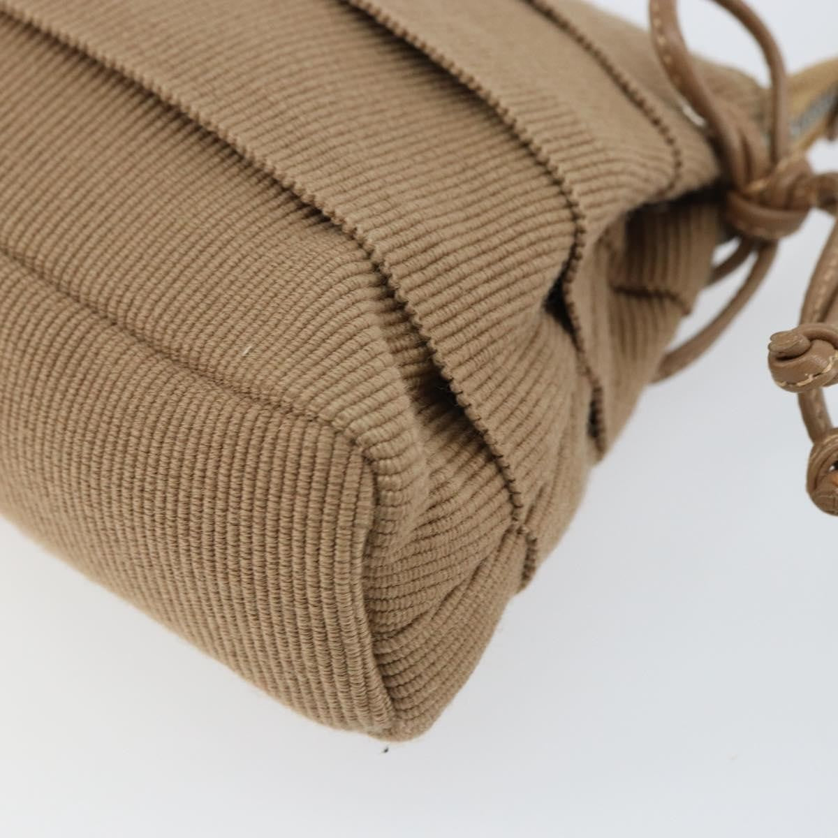 Salvatore Ferragamo Vala Shoulder Bag Nylon, BEIGE, NYLON, Shoulder bag