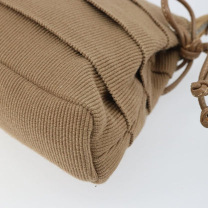 Salvatore Ferragamo Vala Shoulder Bag Nylon, BEIGE, NYLON, Shoulder bag