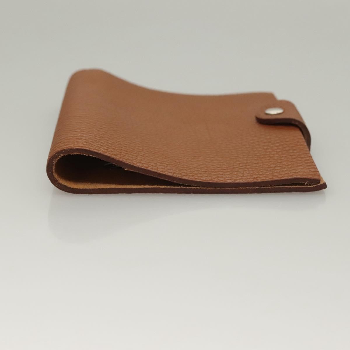 Hermes Ulysse Agenda Cover Leather, BROWN, LEATHER, Clutche & pouche