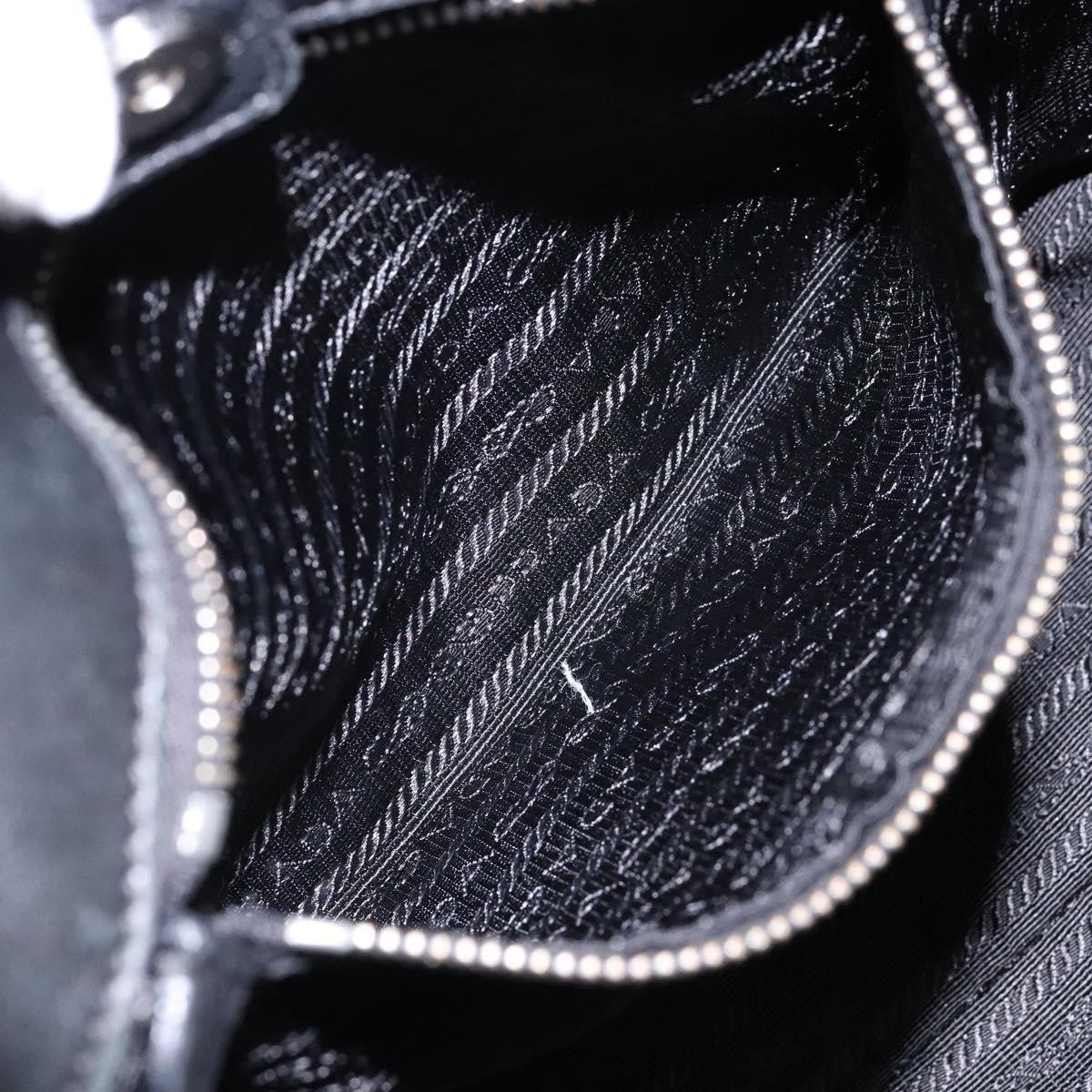 Prada Bow Tote Tessuto, SILVER, NYLON, Handbag