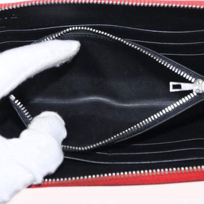 Loewe Anagram Wallet Leather, RED, LEATHER, Wallets