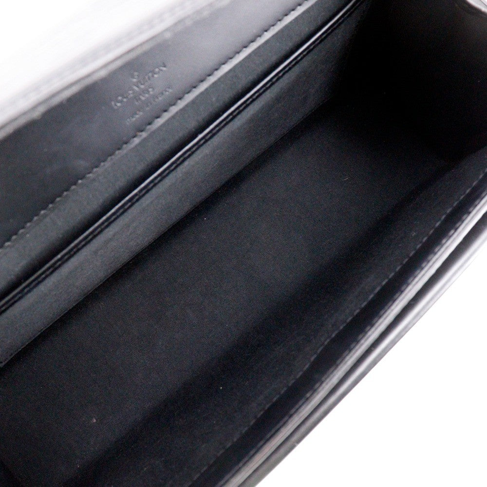 Louis Vuitton Dinard Handbag Epi Leather, BLACK, LEATHER, Shoulder bag