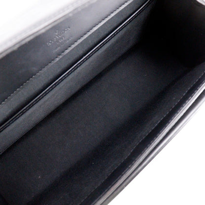 Louis Vuitton Dinard Handbag Epi Leather, BLACK, LEATHER, Shoulder bag